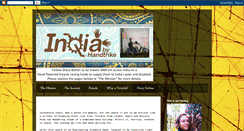 Desktop Screenshot of india-by-handtrike.blogspot.com