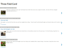 Tablet Screenshot of 3foldcord.blogspot.com