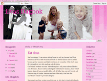 Tablet Screenshot of evasdagbok.blogspot.com