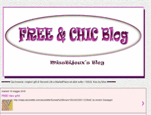 Tablet Screenshot of free-chic-shopping-secondlife.blogspot.com