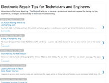 Tablet Screenshot of electronic-repair.blogspot.com