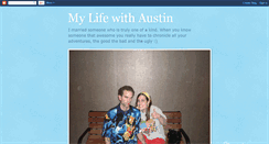 Desktop Screenshot of mylifewithaustin.blogspot.com