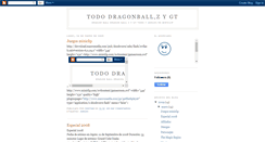 Desktop Screenshot of dragonballzgtyjuegos.blogspot.com