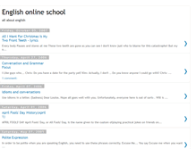 Tablet Screenshot of english-learn.blogspot.com