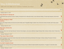 Tablet Screenshot of abdulmanan.blogspot.com