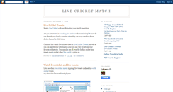 Desktop Screenshot of livecricket-tweets.blogspot.com
