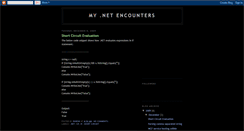 Desktop Screenshot of dotnetdinesh.blogspot.com