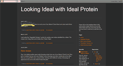 Desktop Screenshot of adamsidealprotein.blogspot.com