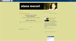 Desktop Screenshot of alanamoceri.blogspot.com