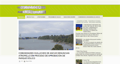 Desktop Screenshot of comunidadhuilliche.blogspot.com