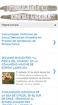 Mobile Screenshot of comunidadhuilliche.blogspot.com