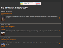 Tablet Screenshot of intothenightphoto.blogspot.com