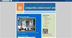 Desktop Screenshot of ciateatralmonteart.blogspot.com