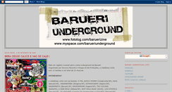 Desktop Screenshot of barueriunderground.blogspot.com