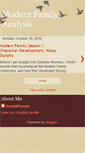 Mobile Screenshot of modernfamilyanalysis.blogspot.com