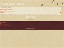 Tablet Screenshot of modernfamilyanalysis.blogspot.com