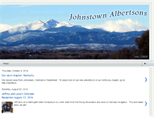 Tablet Screenshot of johnstownalbertsons.blogspot.com