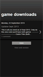 Mobile Screenshot of game-ware-downloads.blogspot.com