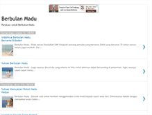 Tablet Screenshot of berbulan-madu.blogspot.com