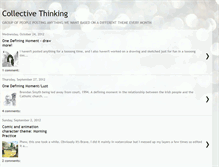 Tablet Screenshot of collectivethinkingblog.blogspot.com