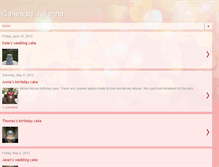 Tablet Screenshot of cakesbyjulianna.blogspot.com