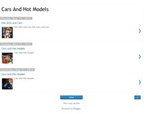 Tablet Screenshot of carsandhotmodels.blogspot.com