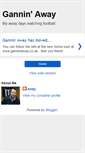 Mobile Screenshot of ganninaway.blogspot.com