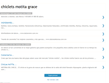 Tablet Screenshot of chicletsmotitagrace.blogspot.com