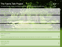 Tablet Screenshot of faerietaleproject.blogspot.com