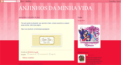 Desktop Screenshot of anjinhosdaminhavida.blogspot.com