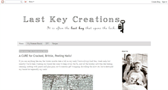 Desktop Screenshot of lastkeycreations.blogspot.com
