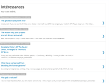Tablet Screenshot of interessances.blogspot.com