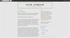 Desktop Screenshot of olsrdroid.blogspot.com