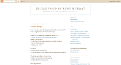 Desktop Screenshot of indianfoodandspices.blogspot.com