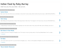 Tablet Screenshot of indianfoodandspices.blogspot.com