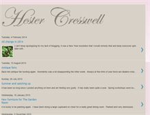 Tablet Screenshot of hestercresswell.blogspot.com