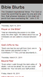 Mobile Screenshot of bibleblurbs.blogspot.com