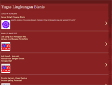 Tablet Screenshot of bloglingkunganbisnis.blogspot.com