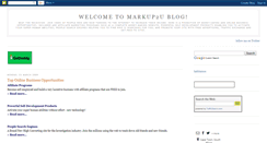 Desktop Screenshot of markup2u.blogspot.com