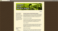 Desktop Screenshot of greatest-onlinebachelordegree.blogspot.com