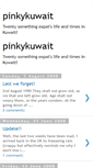 Mobile Screenshot of pinkykuwait.blogspot.com
