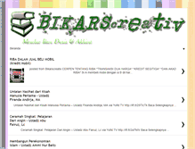 Tablet Screenshot of bikarscreativ.blogspot.com