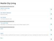 Tablet Screenshot of hostilecityliving.blogspot.com