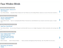 Tablet Screenshot of a-fauxwindowblinds.blogspot.com