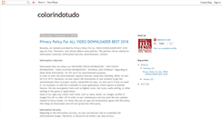 Desktop Screenshot of colorindotudo.blogspot.com