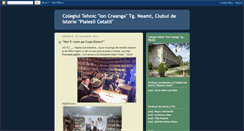 Desktop Screenshot of clubuldeistorieplaiesiicetatii.blogspot.com