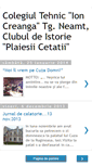Mobile Screenshot of clubuldeistorieplaiesiicetatii.blogspot.com