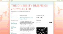 Desktop Screenshot of diversitythoughts.blogspot.com