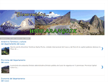 Tablet Screenshot of departamento-cusco.blogspot.com