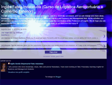 Tablet Screenshot of inglesfatecindaiatuba.blogspot.com